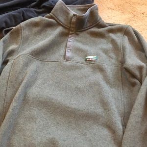 LL Bean Quarter Fleece